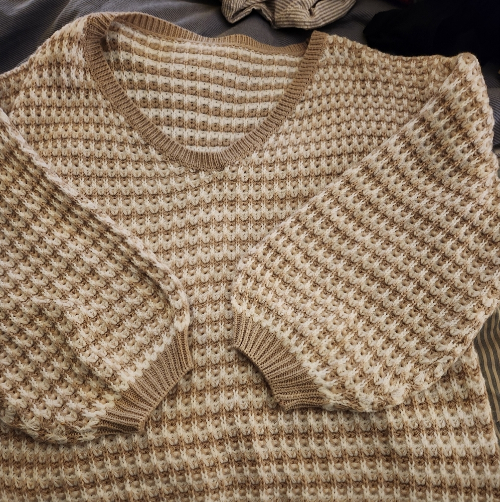 Women's Beige Sweater